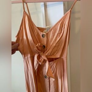 MimiChica Tie Front Dress NWT